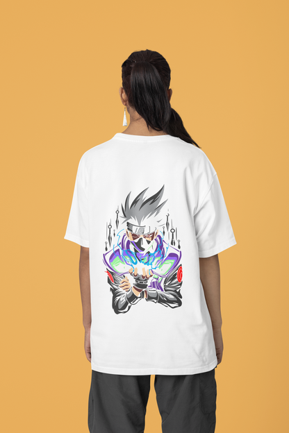 Kakashi Sensei - Graphic Printed Oversized T-shirt