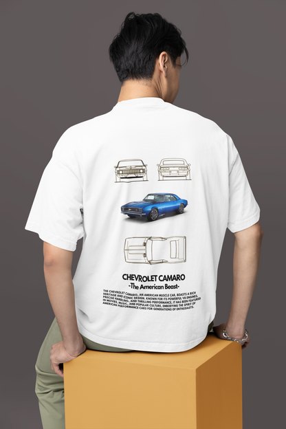 Chevrolet Camaro - Graphic Printed Oversized T-Shirt