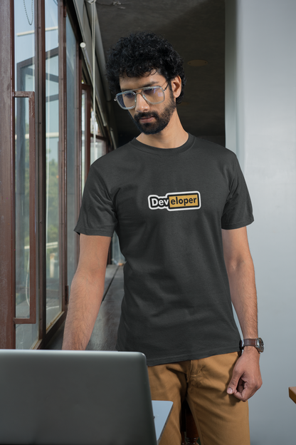 Developer - Graphic Printed T-Shirt