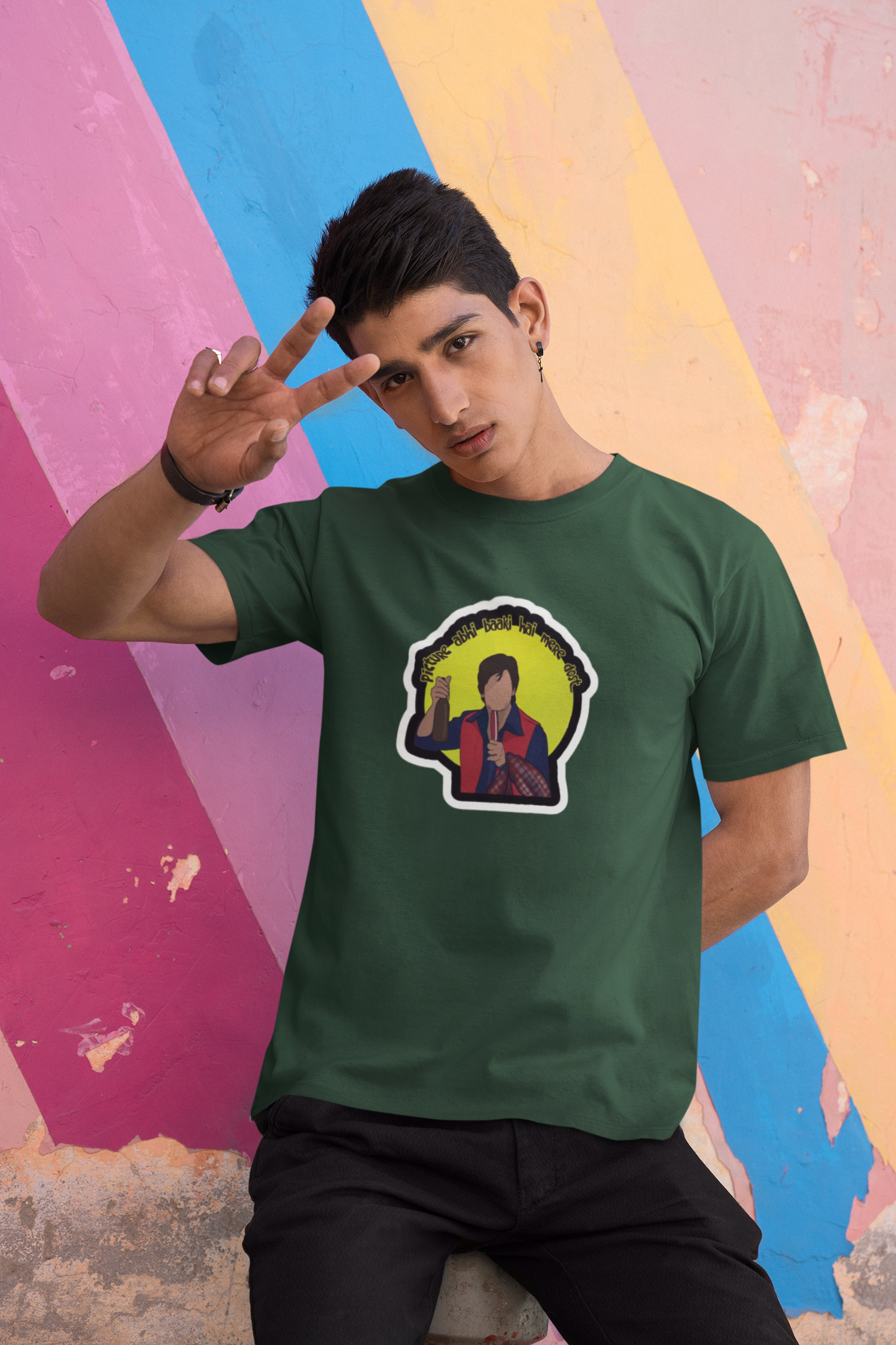 Picture Abhi Baaki Hai - Graphic Printed T-Shirt