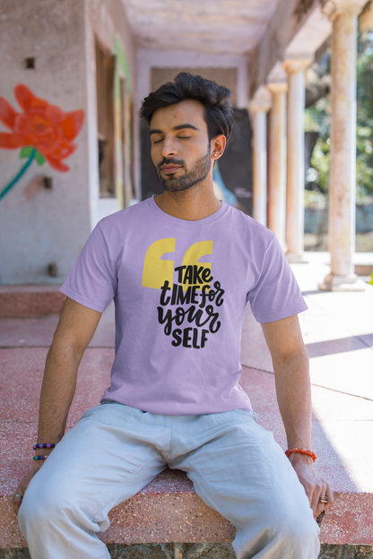 Take Time For Yourself - Graphic Printed T-Shirt