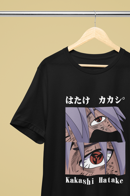 Kakashi The Copy Ninja  - Graphic Printed Oversized T-shirt